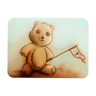 Íman Ímã da foto do urso de ursinho dos miúdos de