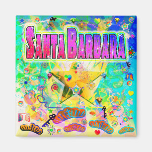 Íman Ímã da Hora da Época de Santa Bárbara