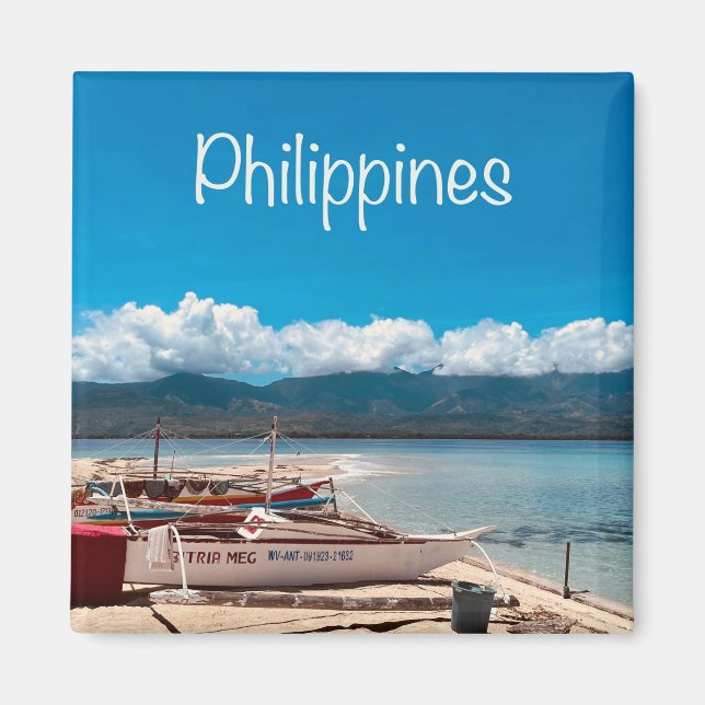 Íman Ímã da Ilha Filipinas (Frente)