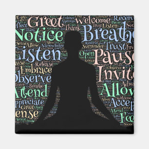 Íman Ímã da inspiração da meditação