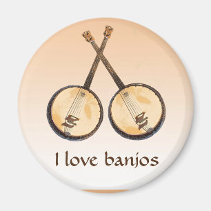 Íman Ímã da laranja do instrumento de música do banj