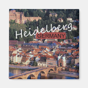 Íman Ímã da lembrança da foto do viagem de Heidelber