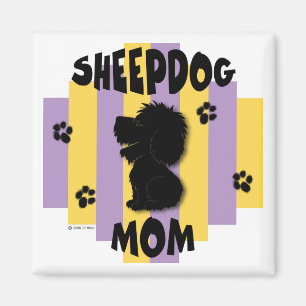 Íman Ímã da mamã do Sheepdog