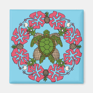 Íman Ímã da Mandala da tartaruga de mar