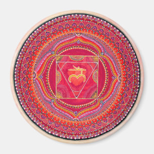 Íman Ímã da mandala de Chakra da raiz
