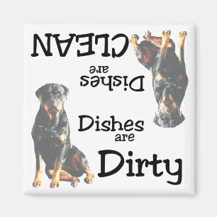 Íman Ímã da máquina de lavar louça de Rottweiler