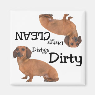 Íman Ímã da máquina de lavar louça do Dachshund