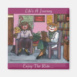 Íman Ímã da menopausa com mensagem