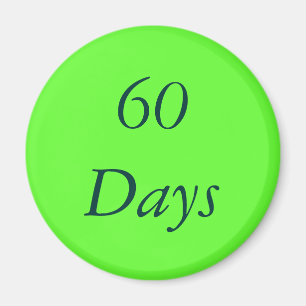 Íman ímã da microplaqueta de 60 dias