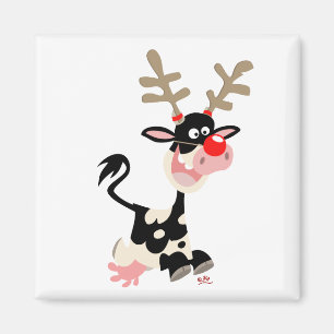 Íman Ímã da moeda falsa da rena do Natal
