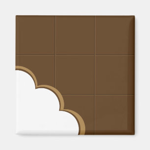 Íman Ímã da mordida do chocolate