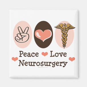 Íman Ímã da neurocirurgia do amor da paz