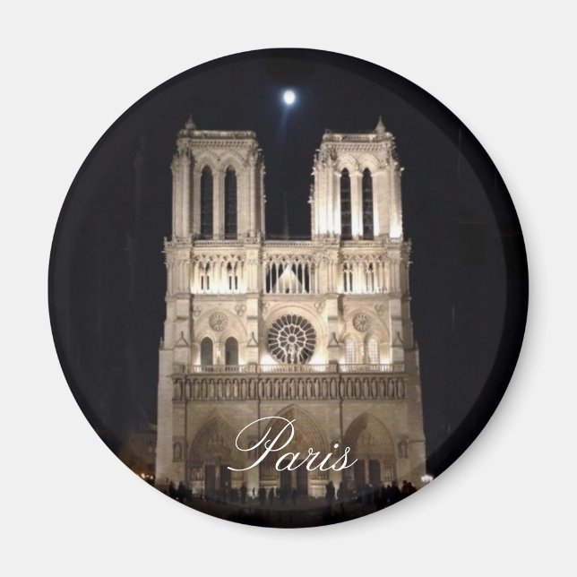 Íman Ímã da noite de Notre Dame (Frente)