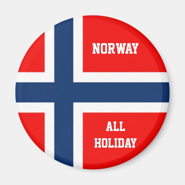Íman ímã da Noruega (Frente)