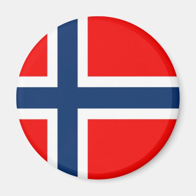 Íman ímã da Noruega (Frente)