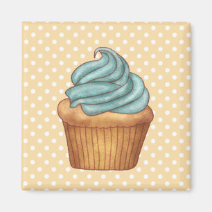 Íman Ímã da pastelaria dos bolos dos cupcakes