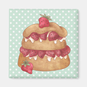 Íman Ímã da pastelaria dos bolos dos cupcakes