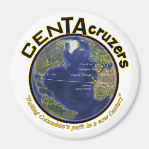 Íman Ímã da porta do logotipo de CenTAcruzers