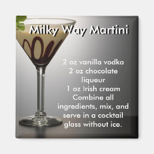 ÍMAN ÍMÃ DA RECEITA DE MARTINI DA VIA LÁCTEA