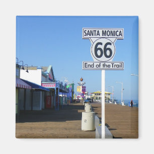 Íman Ímã da rota 66 de Santa Monica!