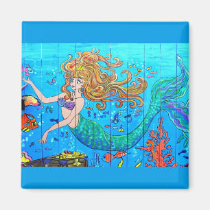 Íman ímã da sereia do redhead
