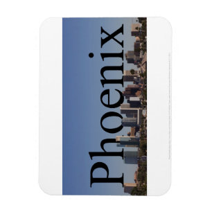 Íman Ímã da skyline da arizona de Phoenix com Phoenix