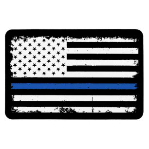 Íman Ímã da Thin Blue Line para Carros e Caminhões