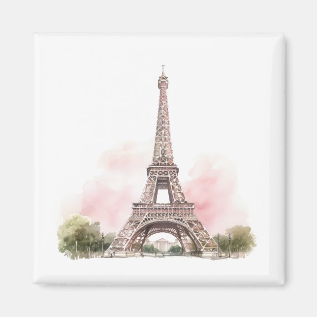 Íman Ímã da Torre Eiffel de Paris (Frente)
