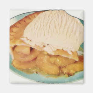 Íman ímã da torta do pêssego