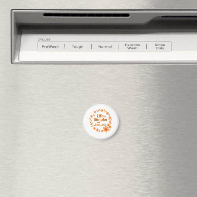 Íman Ímã da Vida da Estação Outonal É Mais Simples Com  (In Situ (Dishwasher))