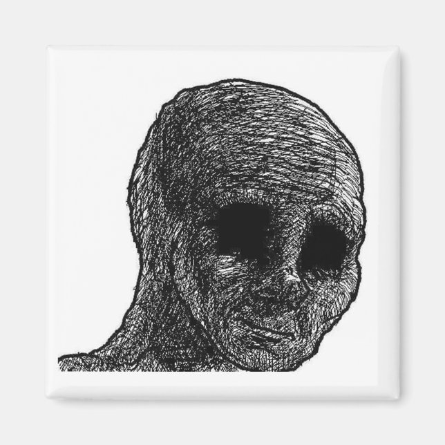 Íman ímã Dark Wojak (Frente)