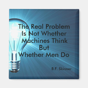 Íman Ímã das citações da filosofia de FB Skinner