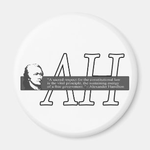 Íman Ímã das citações de Alexander Hamilton