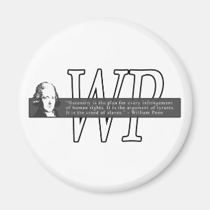 Íman Ímã das citações de William Penn