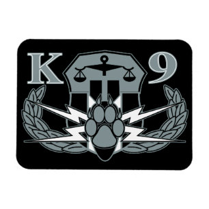 Íman Ímã das insígnias da detecção K-9 dos explosi