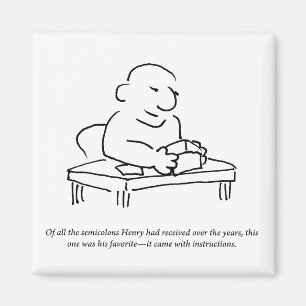 Íman Ímã das instruções do Semicolon