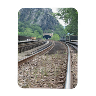 Íman Ímã das trilhas de estrada de ferro da balsa WV