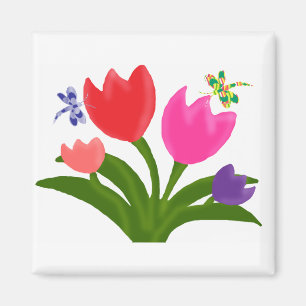 Íman Ímã das tulipas