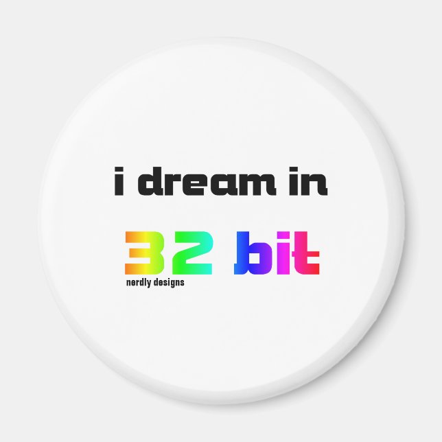 Íman ímã de 32 bits (Frente)