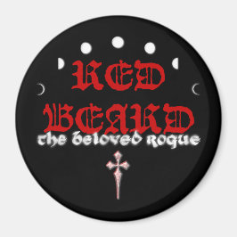 Íman Ímã de 3 polegadas Red Beard