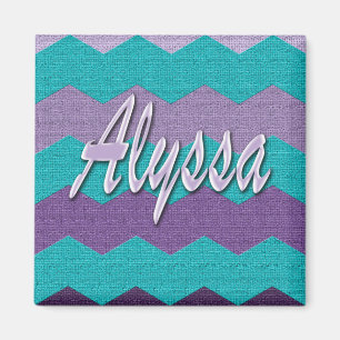 Íman Ímã de Alyssa Chevron