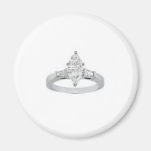 Íman Ímã de anel de diamante