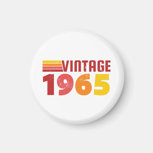 ÍMAN ÍMÃ DE ANIVERSÁRIO DE 60 ANOS (Frente)