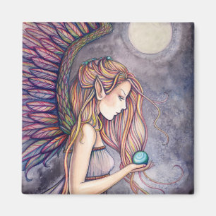 Íman Ímã de Anjo Adorável por Molly Harrison