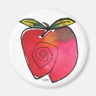 Íman Ímã de Apple, redondo