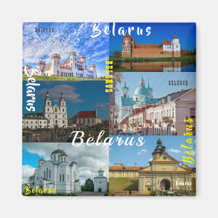 Íman Ímã de Arquitetura de Minsk Grodno Mir na Bielorrú