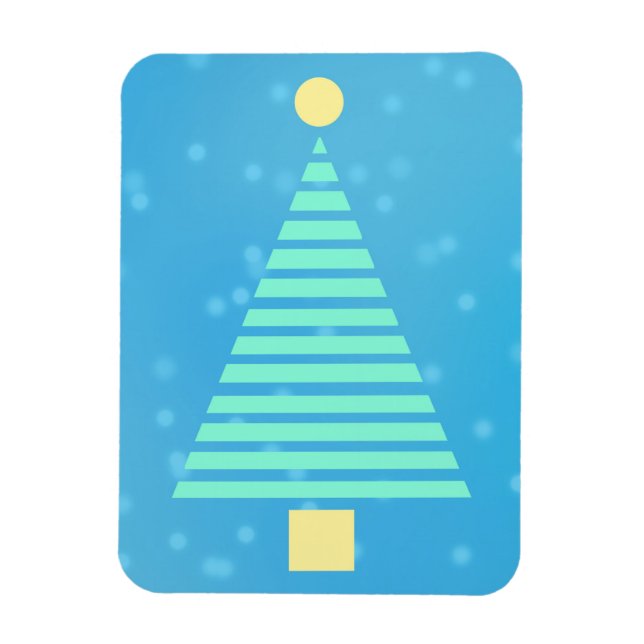 Íman ímã de árvore de Natal (Vertical)