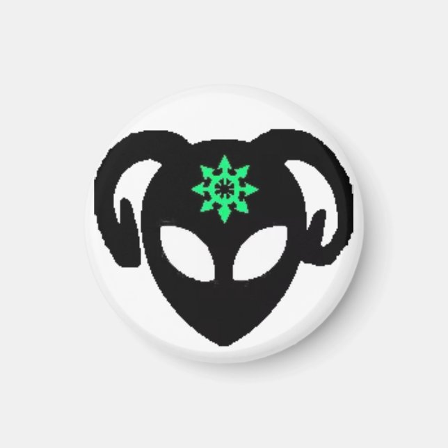 Íman Ímã de Avatar Alien Caos (Frente)