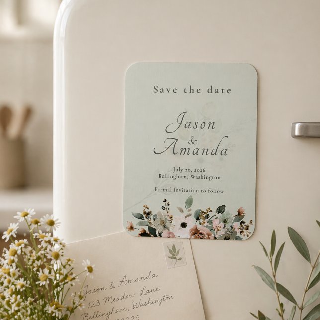 Íman Ímã de aviso de data de salva com erva-sage botâni (Criador carregado)