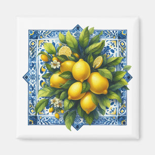 Íman Ímã de Azulejo de Limão  